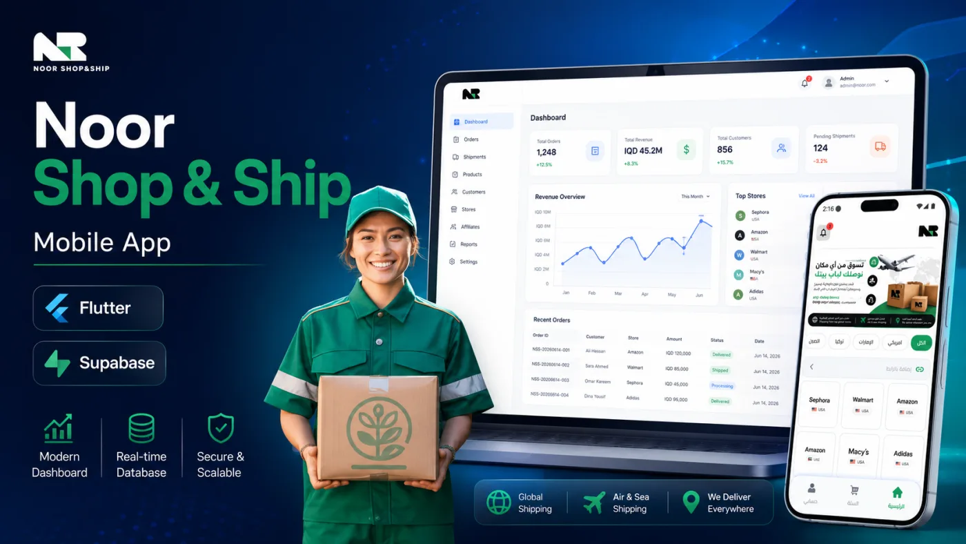 Noor Shop & Ship — project design