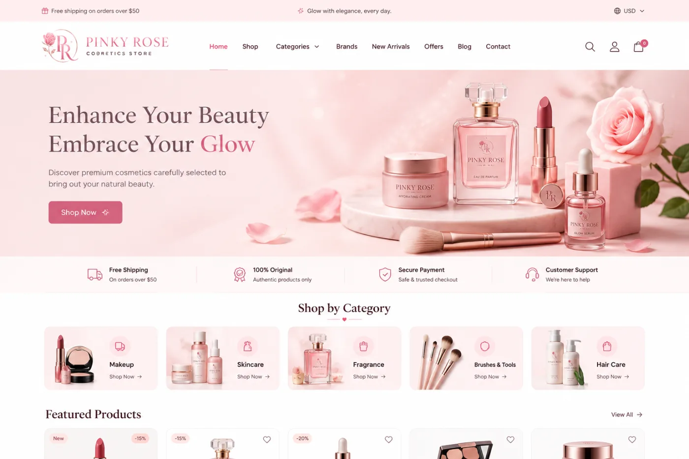 Pinky Rose — project design